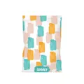 Vacuum storage bag with colorful brushstroke pattern and Summer text design - 100*70 / Oil Painting Large