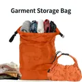 Großer orangefarbener Reise-Kompressionsbeutel für effiziente Lagerung und Organisation - M Einzelpackung (34*51CM) / Hermes-Orange