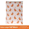 Extra large 100x80cm vacuum storage bag with cute capybara print for heavy quilts - Thickened 80*100cm (Capybara)