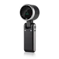 Draagbare hogesnelheidsventilator met digitaal display en USB-oplading zwart N607 - Donkerzwart