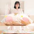 Grand sac de rangement sous vide pour couettes lourdes, gain de place et résistant à l'humidité - Grand 100*70 / Ballon