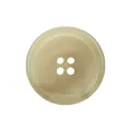 Bouton classique en résine crème à quatre trous pour vêtements et manteaux de luxe. - Couleur 41#