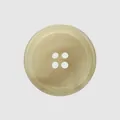 Bouton haut de gamme en résine beige crème à 4 trous pour vestes et accessoires de mode - Couleur 41#