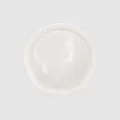 Premium white four-hole resin button with elegant pearlescent finish for high-end garments - 15.0mm / Milk White (Color 01#)