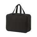 Professional black waterproof Oxford cloth travel storage bag with reinforced handles - Rum Black
