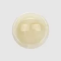 Premium round cream resin button with elegant marble texture for high-end clothing tops - Size 28L (18.0MM) / Cream Marble