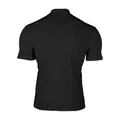 Premium black high-neck compression short sleeve sports t-shirt for fitness and running - S / Tops / Black