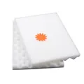 Close-up of white wave sponge pads for drying and shaping fondant flowers - Approx. 35g (OPP Bag)