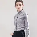 Elegante camicia grigia a maniche lunghe in fibra di bambù per abbigliamento ufficio. - 35 / Top / Grigio