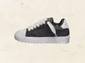 Zapatillas de plataforma casuales NUMERIS con tela vaquera transpirable y suela blanca gruesa - 36 / Circonita Negra