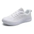 Scarpe da corsa leggere in mesh bianco traspirante per uomo e donna sportive - 35 / Bianco