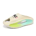 Beige Cloud-Slides mit grünem Farbverlauf und ultraweicher EVA-Sohle für den Alltag - 36 / Khaki