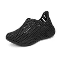 Zapatos de agua 3D negros para hombre sandalias de playa ligeras de panal para el verano - 39 / Negro