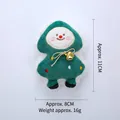 Christmas tree plush cat toy with 11cm height and 8cm width dimensions - Christmas Tree