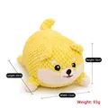 Kleine gele cartoon Corgi pluchen hond, afmetingen 20x12x10cm en gewicht ca. 93g - Voor Kleine En Middelgrote Honden / Kleine Corgi Stijl