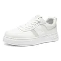 Premium white mesh low-top sneaker featuring a classic vintage sport design and lace-up closure - 39 / All White