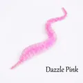 Testa di ricambio per bacchetta gatto verme peloso rosa iridescente 22cm - 22cm / Bruco Rosa Iridescente