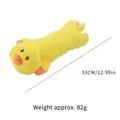 Durevole peluche anatra gialla per cani, lungo 33 cm, morbido regalo per animali - Anatra Gialla