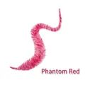 Dettaglio testa di ricambio per bacchetta gatti bruco peloso rosso cangiante 22cm - 22cm / Bruco Rosso Iridescente