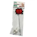 Spring-mounted ladybug cat toy with bell for scratching boards - Ladybug