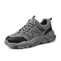 Professionele outdoor wandelschoenen voor heren in grijs met ademend mesh en zachte zool - 39 / Grijs