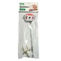 Interactive plush sheep cat toy with flexible spring for scratching board attachment - Deer