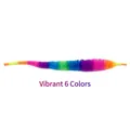 Ricarica giocattolo bruco sfumato a sei colori per bacchetta interattiva gatto, lunga 22cm - 22cm / Bruco a 6 Colori Vivaci