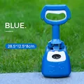 Blauwe draagbare 2-in-1 hondenpoepschep met geïntegreerde poepzakjesdispenser - Blauw