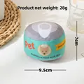 Peluche interactivo para gatos con forma de lata de comida, hierba gatera y cascabel - Lata de Zorro