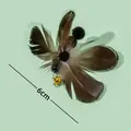 Feder-Schmetterling Katzenangel Ersatzkopf mit Glocke, 6cm Größe 3 Zubehörteil - Nr. 3 Insekt Ersatzkopf / 6x4cm