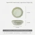Ciotola in ceramica celadon per criceti, trama effetto pietra, capacità di 60 ml - Ciotola per Piccoli Animali Texture Pietra [Grigio Blu]