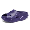 Futuristische lila Mecha-Sandalen mit weicher Sohle für Herren, ideal für Freizeitaktivitäten. - 36 / Lila