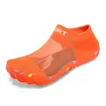 Scarpe da acqua arancioni traspiranti a cinque dita per spiaggia e sport all'aperto - 36 / Marrone
