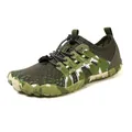 Scarpe da scoglio mimetico verde militare ad asciugatura rapida per spiaggia e snorkeling - 38 / Verde militare