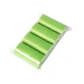 4-roll pack of thickened green dog poop bags for easy pet waste disposal - Set of 4 Rolls