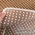Langlebige wasserdichte einlagige Sommer-Kühlmatte für Hunde mit gewebter Textur - XL Extra Groß (82cm*60cm) / Einlagige Matte