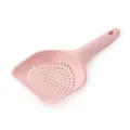Ergonomische rosa Katzenstreuschaufel aus Kunststoff mit Sieblöchern für die Reinigung - Normal / Rosa