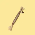 Natural silvervine stick cat toy with jute rope for dental cleaning and chewing fun - Silvervine With White Rope