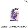 Giocattolo realistico per gatti a forma di topo in peluche colorato per il gioco degli animali - Topo Viola (Confezione in Cartone) / Imballaggio su cartoncino