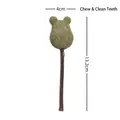 Natürliches Katzenminze-Lutscher-Spielzeug für Katzen zur Zahnreinigung, 13,2 cm lang - Einzelpackung (13.2x4cm)