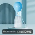 Bouteille d'eau portable bleue de 500 ml pour animaux - Grand [500ML] / Bleu