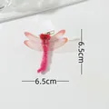 Testa di ricambio per gioco gatto libellula rosa 6,5 cm con ali - Testa di Ricambio a Libellula Rosa per Bacchetta da Gatto