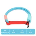 Detailed size chart for sky blue adjustable dog collar neck circumference in cm - Sky Blue Collar / Size S
