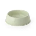 Durable light green plastic pet bowl suitable for large dogs and cats in SKU variant - Green