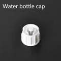 Weißer Ersatz-Schraubverschluss für Haustier-Wasserflaschen mit Metallfeder-Ventil - Wasserdeckel / Weiß