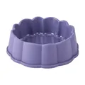 Grote paarse voerbak met schulprand voor honden en katten, eenvoudig schoon te maken. - Paars / S