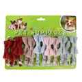 12-piece pet bow tie collar set with adjustable buckles and houndstooth pattern for dogs and cats - 12 Pieces/Card / 12-Piece Multi-Color Set