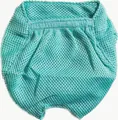 Teal breathable mesh cat muzzle for anti-biting and anti-licking protection - Mint Green