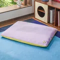 Purple and lime yellow waterproof pet bed mat, soft bite-resistant washable cushion for dogs - XL / Four Seasons Sleeping Mat / 80*60cm / Dopamine Purple