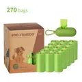 Set mit 270 biologisch abbaubaren Hundekotbeuteln und Spender Lavendelduft grün - 18 Rollen + Spender In Box